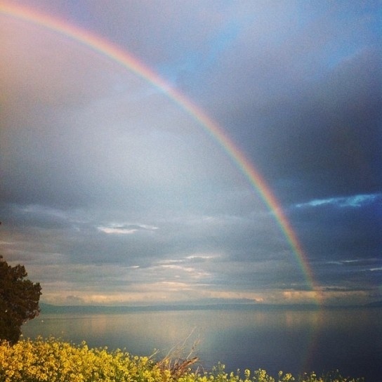 Η Αποστολία Ζώη μαγεύτηκε από το… Ουράνιο Τόξο!