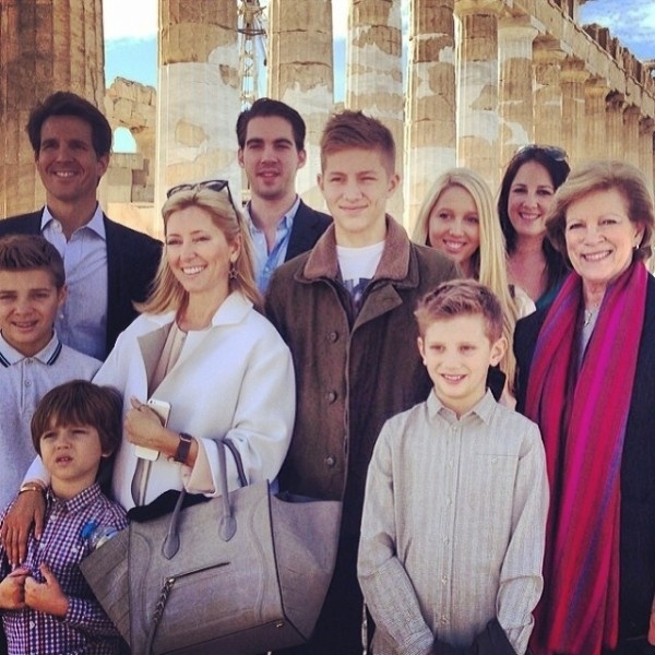 Οικογενειακή φωτό για την Μαρί Σαντάλ