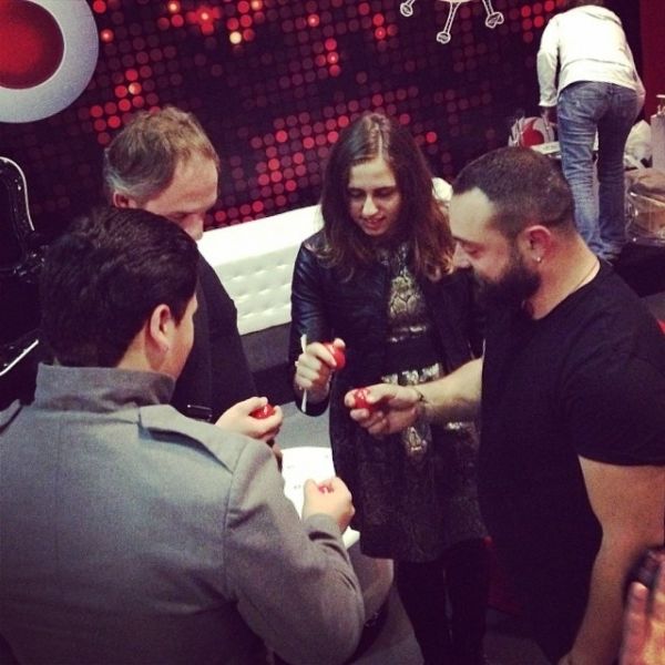 Backstage φωτογραφίες από το The Voice!