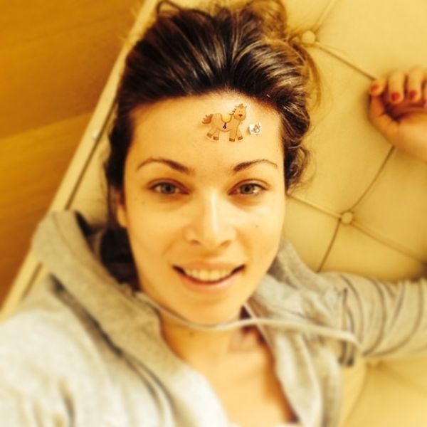 Μαριέττα Χρουσαλά: Παιχνίδια με την κόρη της  (φωτό)