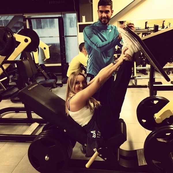 Η Ναταλία Γερμανού το έριξε στην… γυμναστική