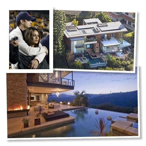 Kunis-Kutcher: Εδώ θα στεγάσουν τον έρωτά τους. Πόσο το αγόρασαν;