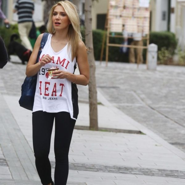 Στηρίζει... Miami Heat η Έλενα Παπαβασιλείου
