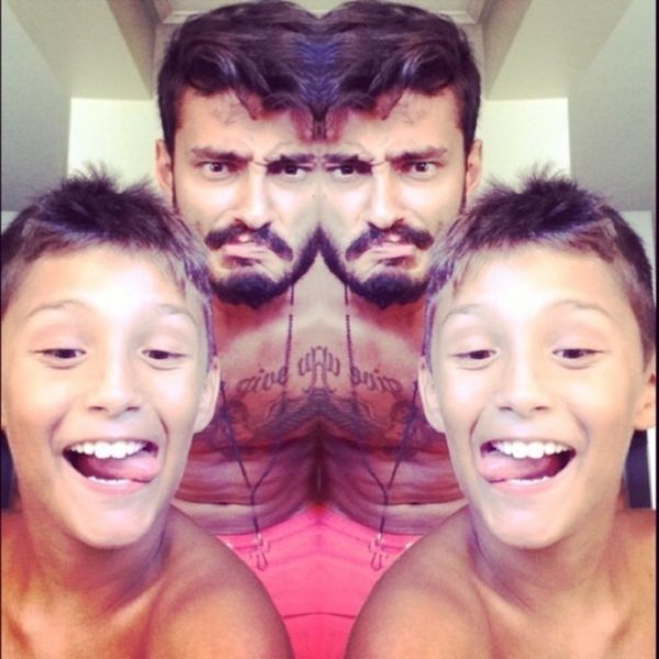 Αγγελική Ηλιάδη: Δείτε την φωτογραφία του γιου της με τον Γκέντσογλου