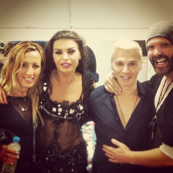 Ο Ζαχαράτος στην συναυλία της Λοτσάρη