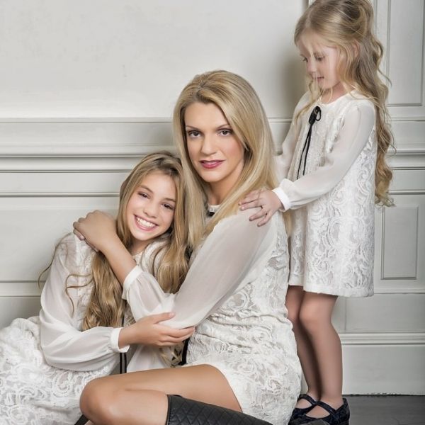 Η Σάσα Σταμάτη σε ρόλο μοντέλου