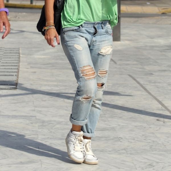 Με casual  look η…