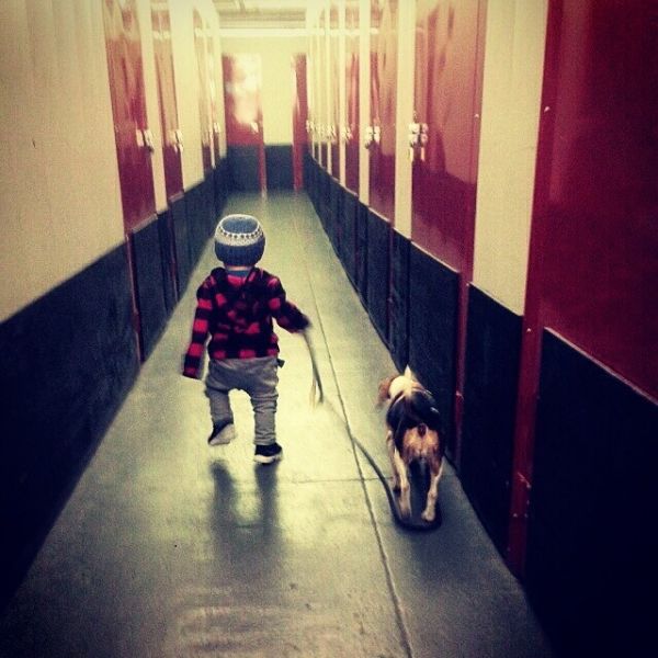 Για πού το έβαλε ο μπόμπιρας της… (φωτό)