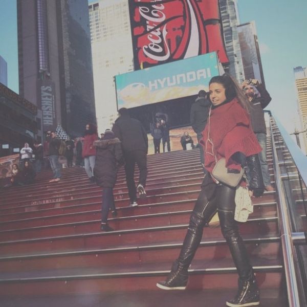 Χριστίνα Μιλιου: Γιόρτασε τα Χριστούγεννα στην Νέα Υόρκη