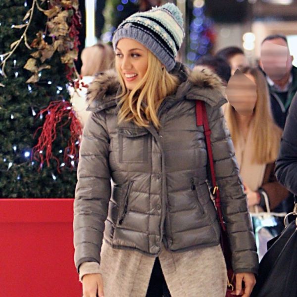 Η Κωνσταντίνα με χειμερινό look