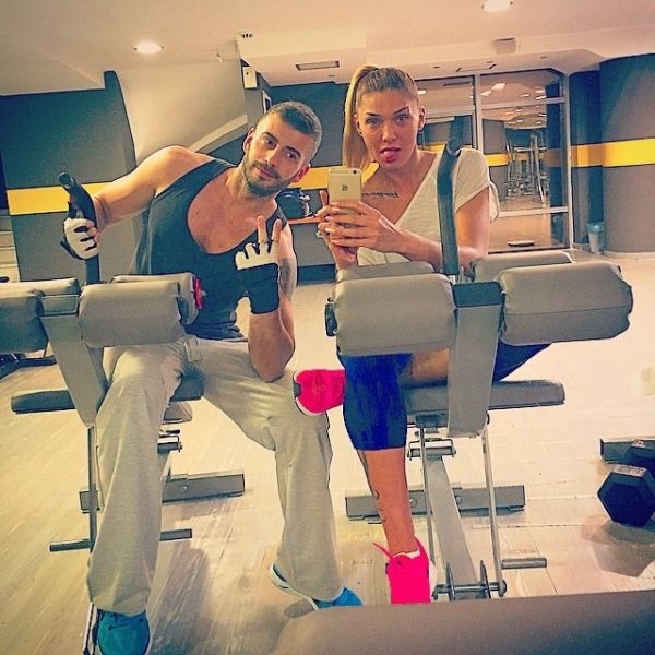 Δείτε την Αγγελική Ηλιάδη να γυμνάζεται (φωτό)