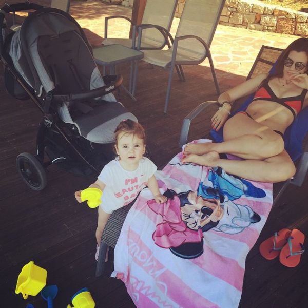 Έτοιμη για βουτιές!