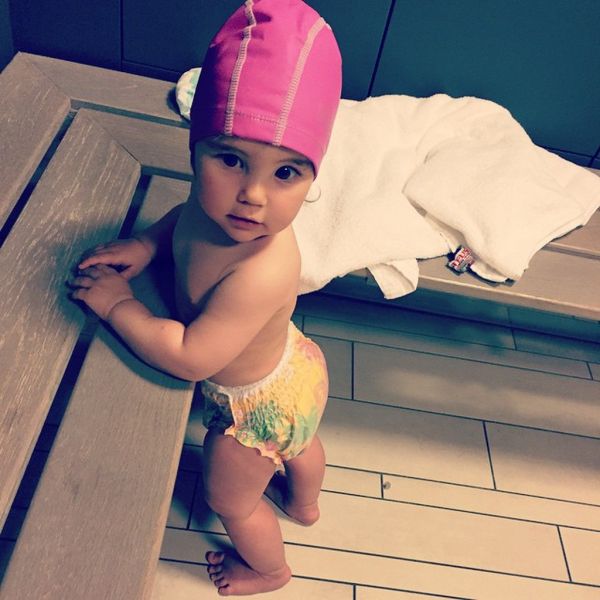 Έτοιμη για βουτιές!