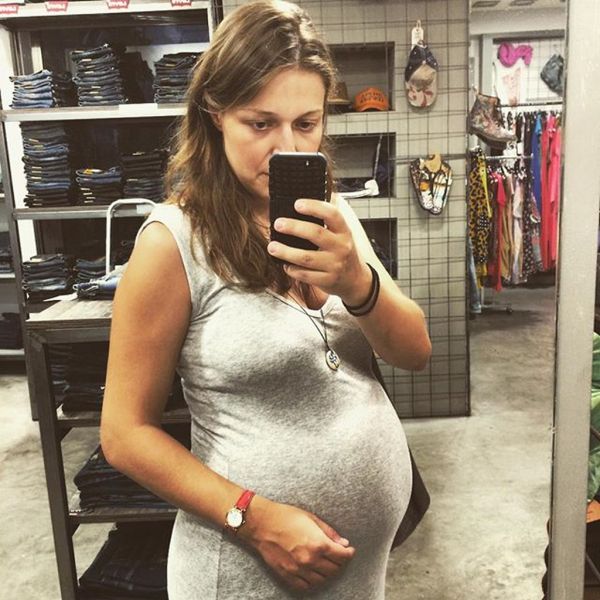 Τελευταία ψώνια πριν τον τοκετό για την…