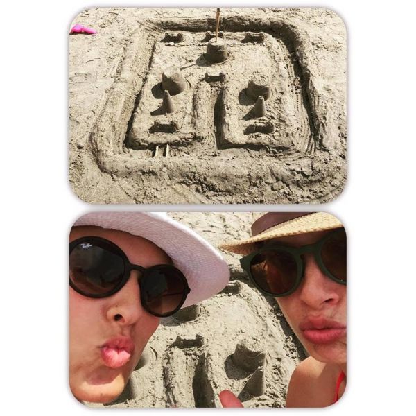 Ασημακοπούλου-Δεληκούρα: Διακοπές με τις οικογένειές τους στην Λακωνία (φωτο)