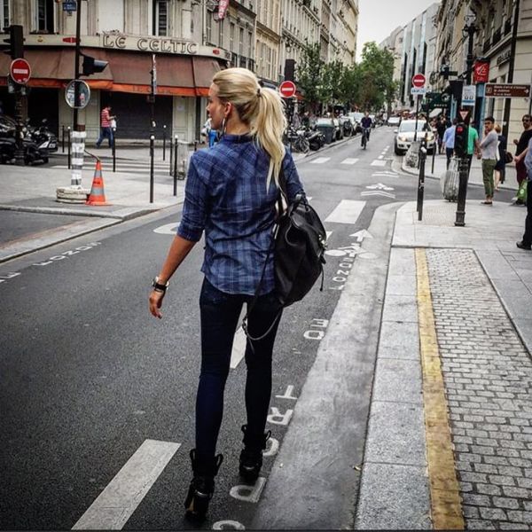 Κατερίνα Καινούργιου: Φωτογραφίες από το ταξίδι της στο Παρίσι