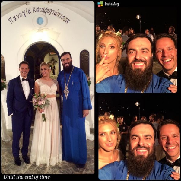 Μακαλιάς-Ψυχράμη: Δεν θα πιστεύετε με ποιον έβγαλαν selfie στον γάμο τους