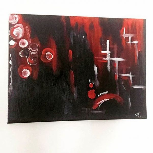 Δεν θα πιστέψετε ποια Ελληνίδα παρουσιάστρια ζωγράφισε τον πίνακα!