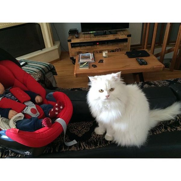 Απολαμβάνοντας το Σαββατοκύριακο με τον γιο της!