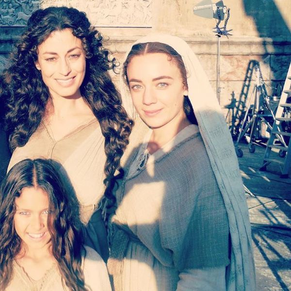 Η Δωροθέα Μερκούρη στην ταινία The Young Messiah