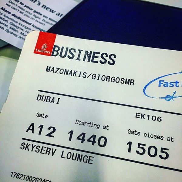 Γιώργος Μαζωνάκης: Το ταξίδι και η live εμφάνιση στο Ντουμπάι