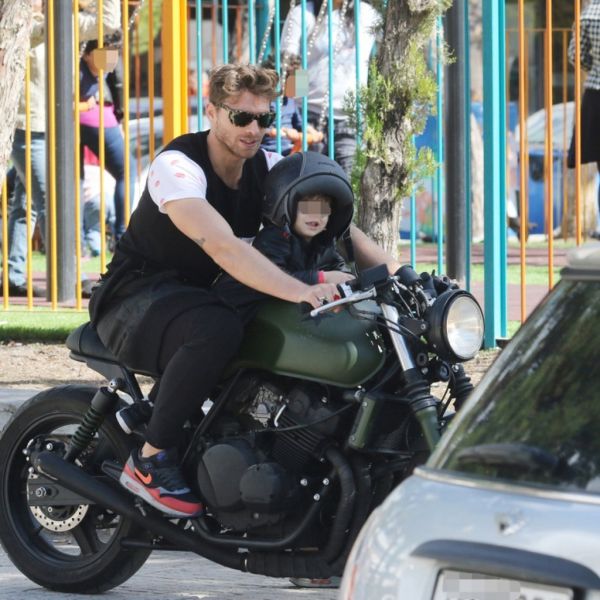 Easy riders ο Γιώργος Μανίκας με τον γιό του