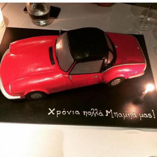 Η τούρτα – έκπληξη της Τατιάνας για τα γενέθλια του Ευαγγελάτου