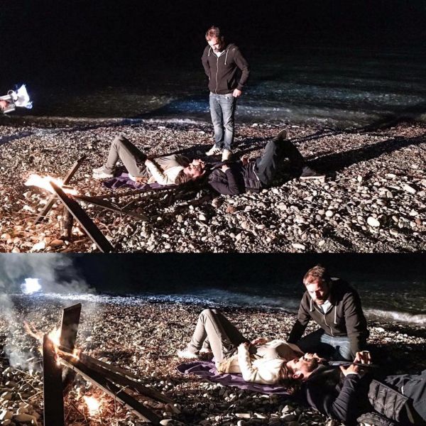 «Δίδυμα φεγγάρια»: Φωτογραφίες από τα γυρίσματα