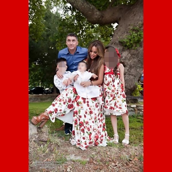 Ιωάννα Λίλη:  Η οικογενειακή φωτογραφία από τη βάφτιση που έγινε νονά με την κόρη της