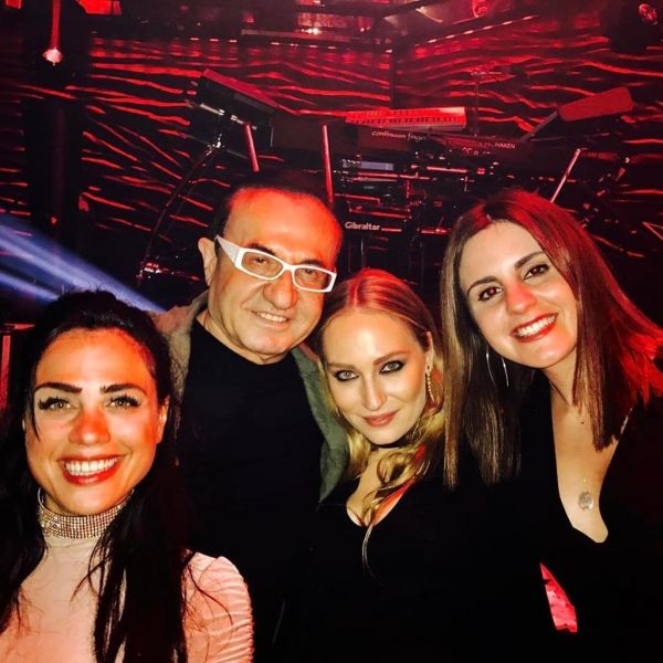 Λευτέρης Πανταζής: Νυχτερινή έξοδος με την κόρη του