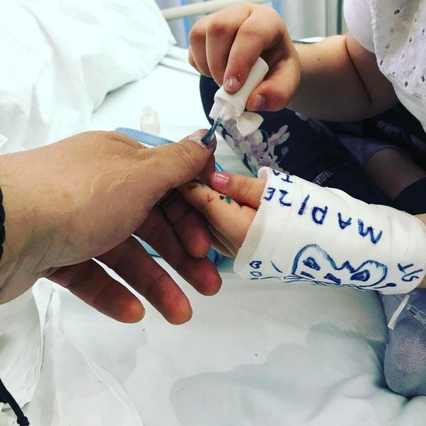 Στο νοσοκομείο η κόρη του Χρήστου Δάντη, Μαριζέτα (Φωτό)