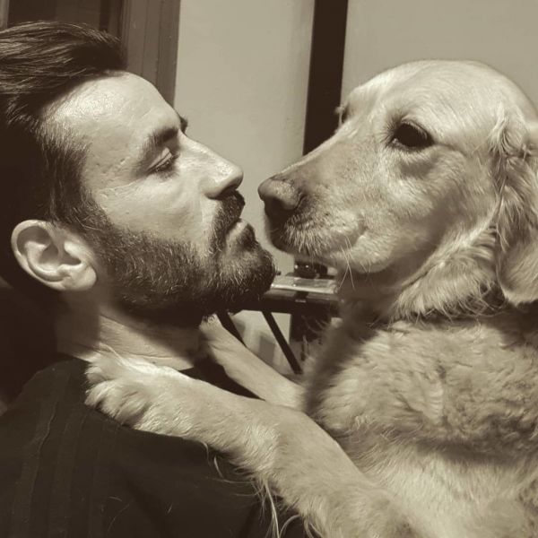Γιώργος Μαυρίδης: Η τρυφερή φωτό με τον σκύλο του και το μήνυμά του στο instagram 