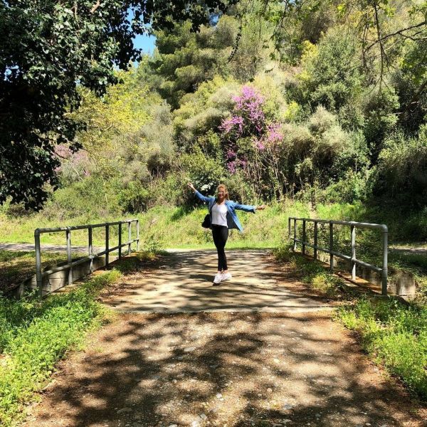 Ευαγγελία Αραβανή: Η βόλτα της στην εξοχή! 