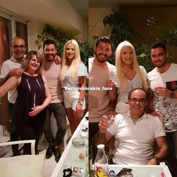 Ο Πάνος Ζάρλας για φαγητό στα πεθερικά του