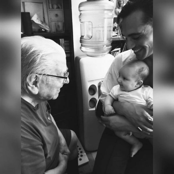 Η πρώτη συνάντηση του Κώστα Βουτσά με τον γιο του Άνθιμου Ανανιάδη (φωτο)