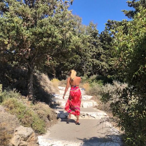 Κωνσταντίνα Σπυροπούλου: Το φωτογραφικό άλμπουμ των διακοπών της στην Ρόδο