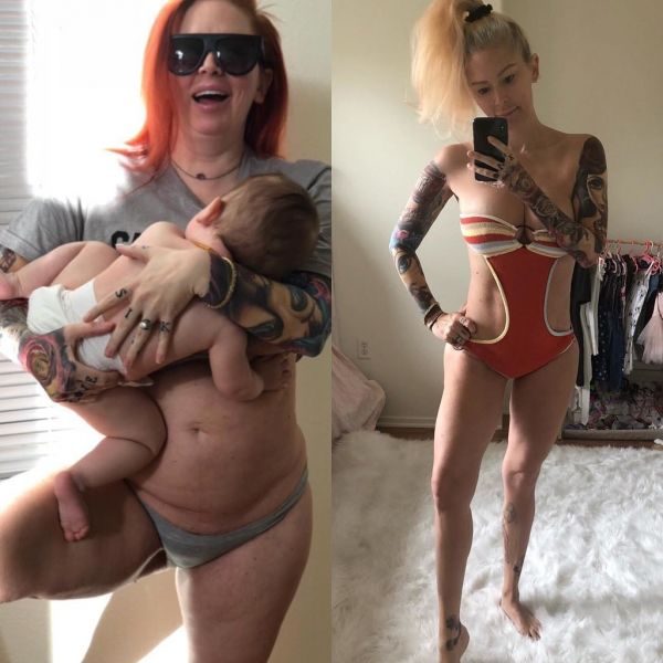 Jenna Jameson: Η πρώην πορνοστάρ έχασε τα κιλά της εγκυμοσύνης της 