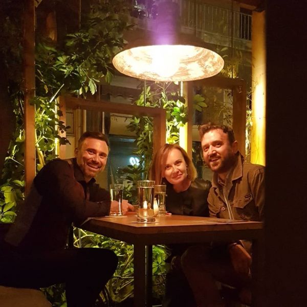 Γιώργος Καπουτζίδης: Βραδινή έξοδος με την αδελφή του