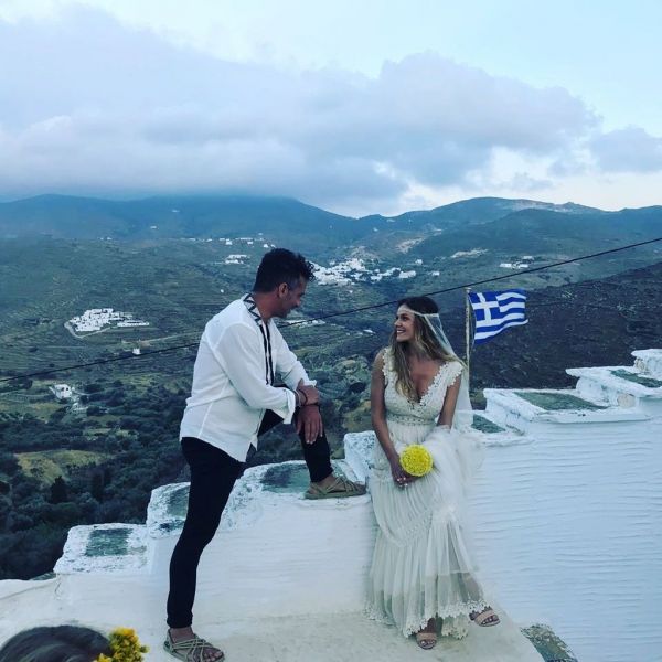 Γιώργος Χρανιώτης: Η φωτό από το γάμο του και οι ευχές του για το νέο έτος 