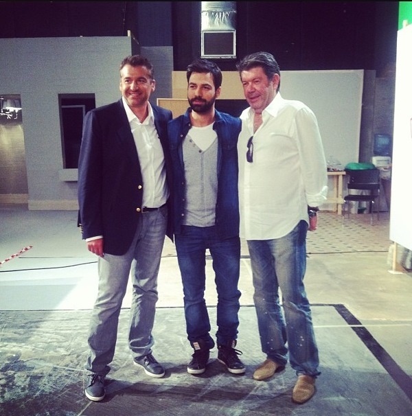 Ο Λάτσιος στο πλατό  της εκπομπής «To Πρωινό»