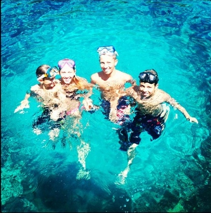 Φωτογραφίες από τις διακοπές της οικογένειας Γλύξμπουργκ στις Σπέτσες