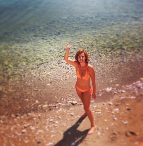 Δείτε την Αλεξάνδρα Παλαιολόγου με μαγιό!