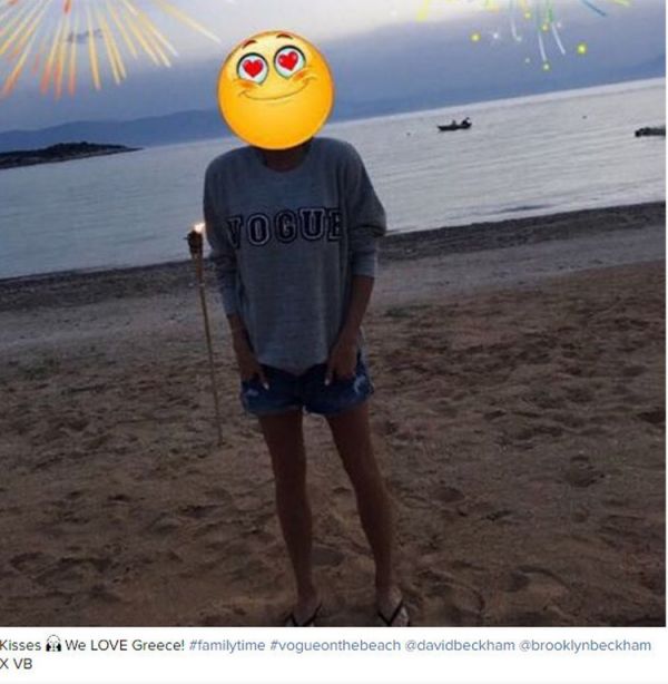 Vicroria Beckham: «Αγαπάμε την Ελλάδα» - Το αφιέρωμα της Daily Mail στις διακοπές τους  