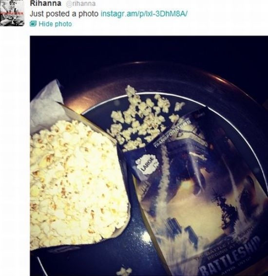 Τραγουδίστρια το έριξε στα pop corn!