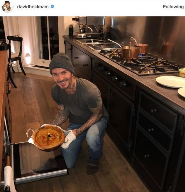 Όταν ο David Beckham μπαίνει στην κουζίνα…