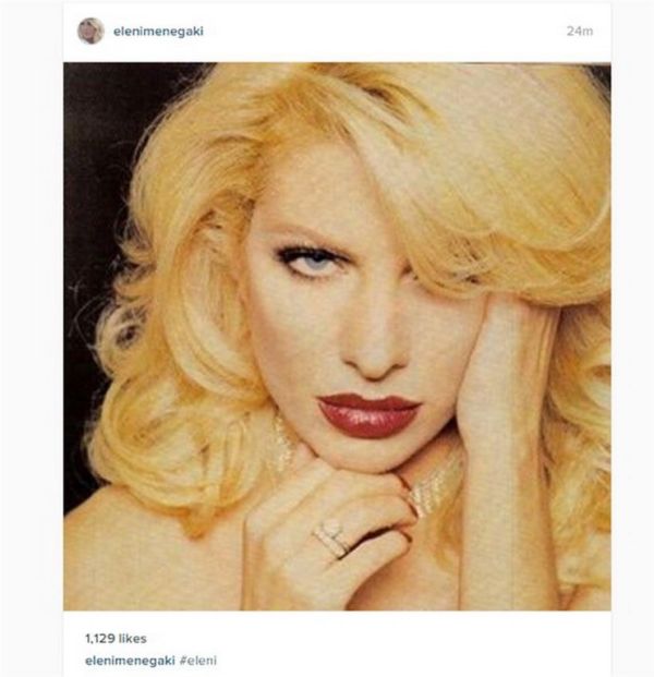 Ελένη Μενεγάκη: Η φωτογραφία από τα παλιά που δημοσίευσε στο Instagram