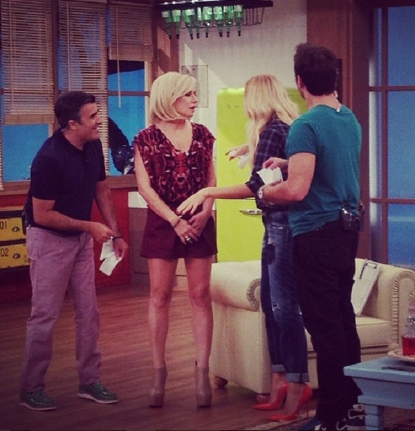 «Μες στην καλή χαρά»: Φωτογραφίες από τα παρασκήνια της εκπομπής 