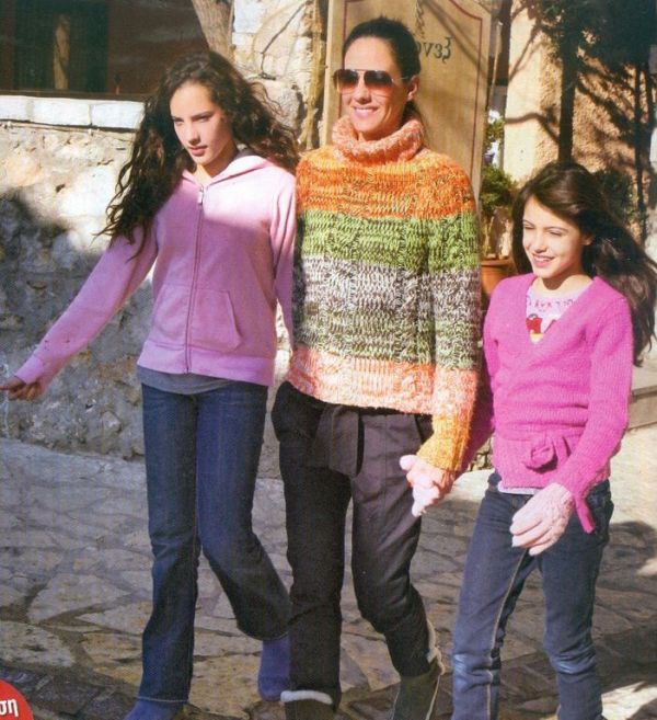 Εύη Αδάμ: Λατρεία με τις κόρες της