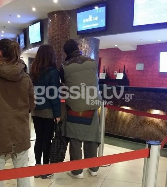 Ελένη Καρποντίνη-Βασίλης Λιάτσος: Βραδινή έξοδος στον κινηματογράφο