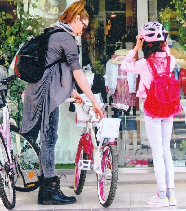 Μια οικογενειακή βόλτα με ποδήλατα